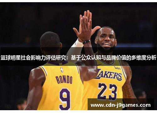 篮球明星社会影响力评估研究：基于公众认知与品牌价值的多维度分析